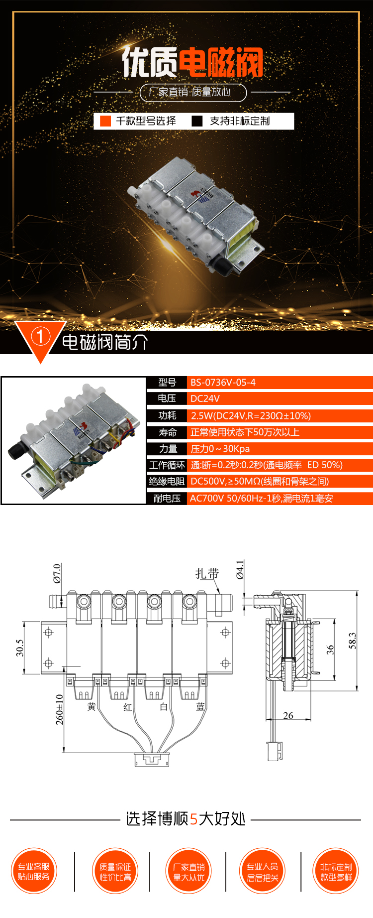 BS-0736V-02-2醫療設備電磁閥